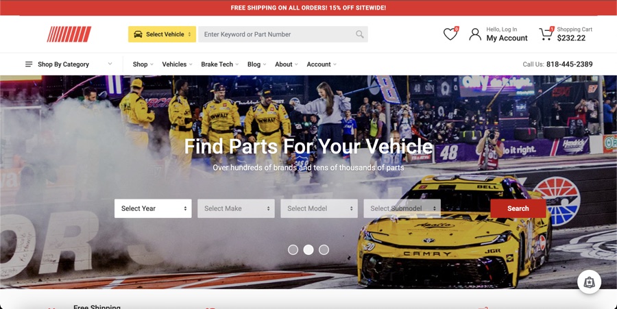 Slyde Over — automotive e-commerce web app built by Disrupt Labs Los Angeles